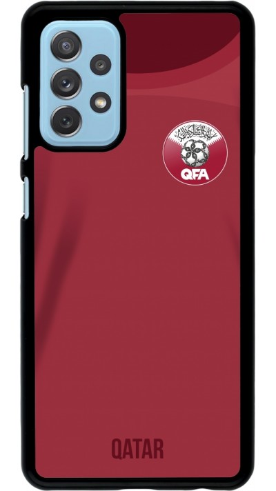 Samsung Galaxy A72 Case Hülle - Katar 2022 personalisierbares Fussballtrikot