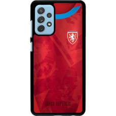 Samsung Galaxy A72 Case Hülle - Tschechische Republik personalisierbares Fussballtrikot