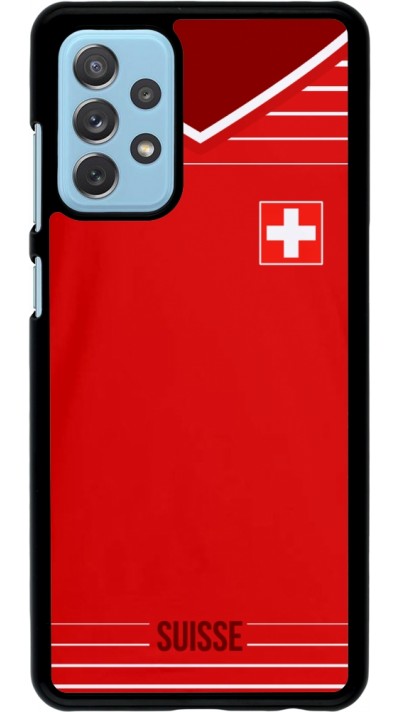 Hülle Samsung Galaxy A72 - Football shirt Switzerland 2022