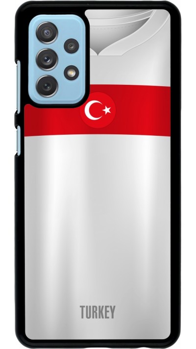 Coque Samsung Galaxy A72 - Maillot de football Turquie personnalisable
