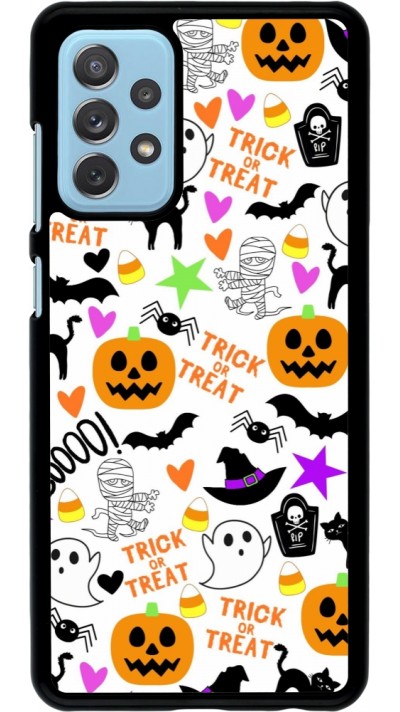 Samsung Galaxy A72 Case Hülle - Halloween 2024 trick or treat