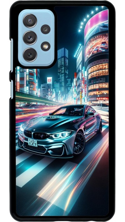 Samsung Galaxy A72 Case Hülle - BMW M4 Tokio Nacht