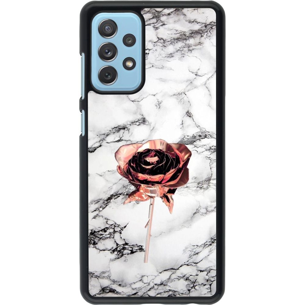 Hülle Samsung Galaxy A72 - Marble Rose Gold