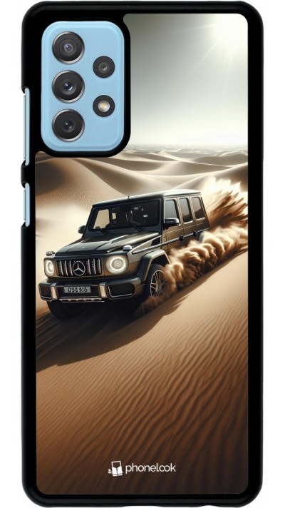 Samsung Galaxy A72 Case Hülle - Mercedes G Drift Wueste