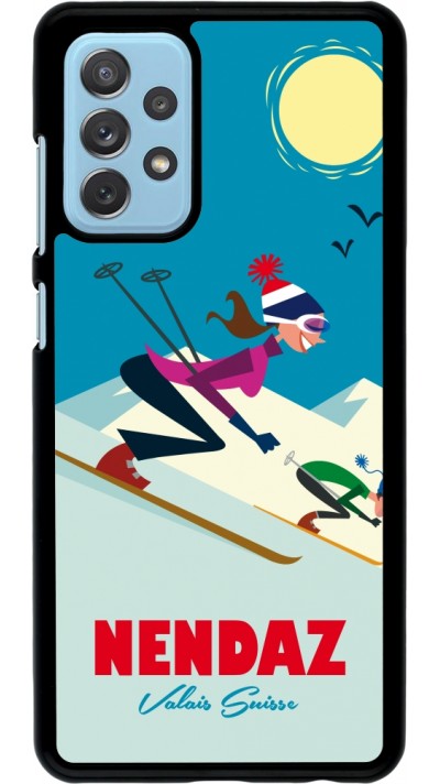 Coque Samsung Galaxy A72 - Nendaz Ski Downhill