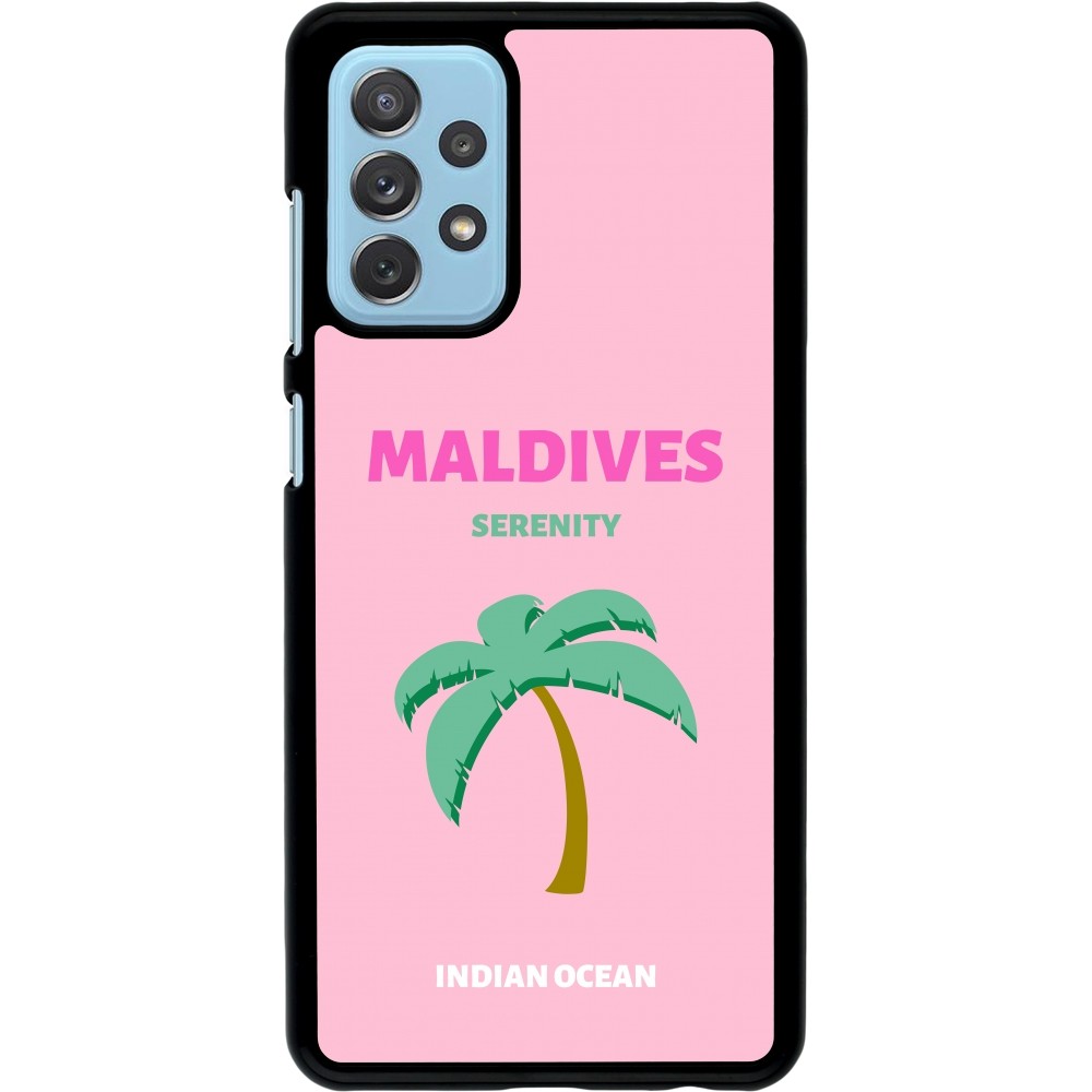 Samsung Galaxy A72 Case Hülle - Pop Summer Destination Maldives