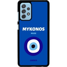 Samsung Galaxy A72 Case Hülle - Pop Summer Destination Mykonos