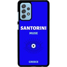 Samsung Galaxy A72 Case Hülle - Pop Summer Destination Santorini