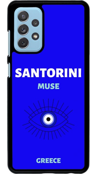 Samsung Galaxy A72 Case Hülle - Pop Summer Destination Santorini