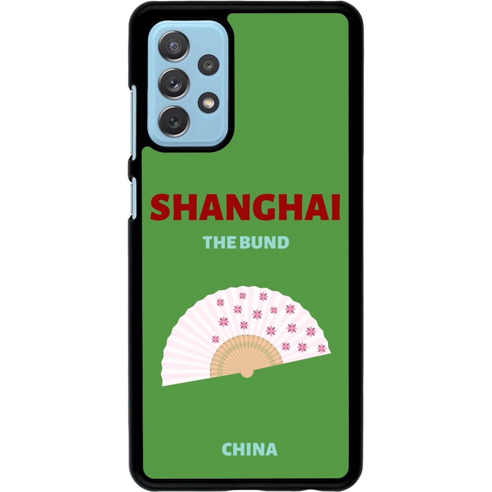 Samsung Galaxy A72 Case Hülle - Pop Summer Destination Shanghai