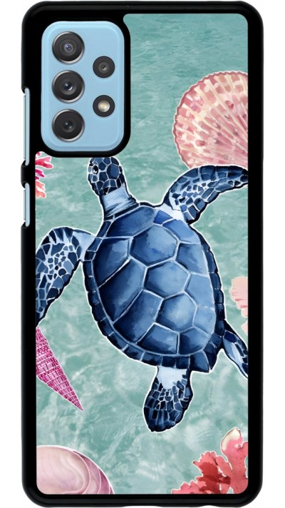 Samsung Galaxy A72 Case Hülle - Preppy Turtle