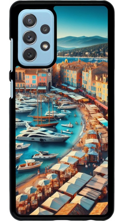 Samsung Galaxy A72 Case Hülle - Saint-Tropez Strand