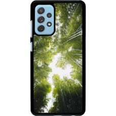 Samsung Galaxy A72 Case Hülle - Spring 23 forest blue sky