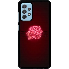 Samsung Galaxy A72 Case Hülle - Spring 23 neon rose