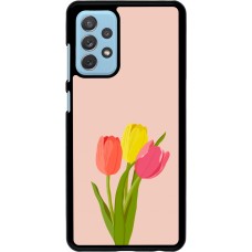 Samsung Galaxy A72 Case Hülle - Spring 23 tulip trio