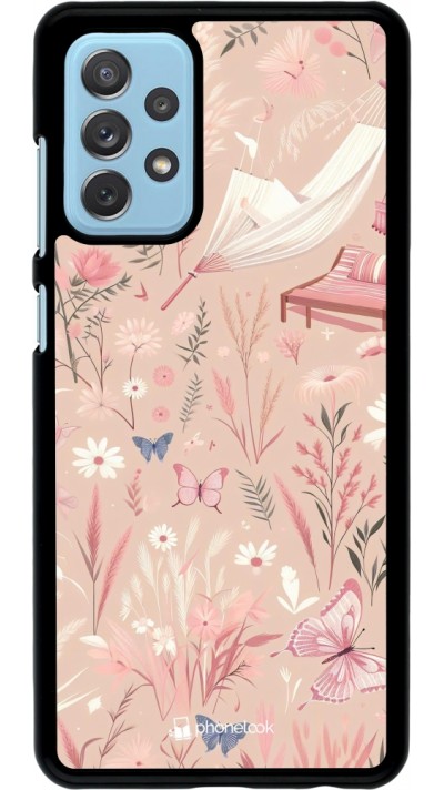 Samsung Galaxy A72 Case Hülle - Sommer Pastellmuster