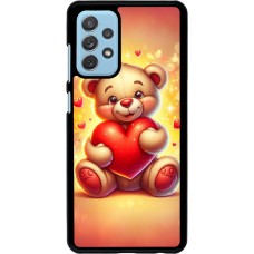 Samsung Galaxy A72 Case Hülle - Valentin 2024 Teddy Liebe