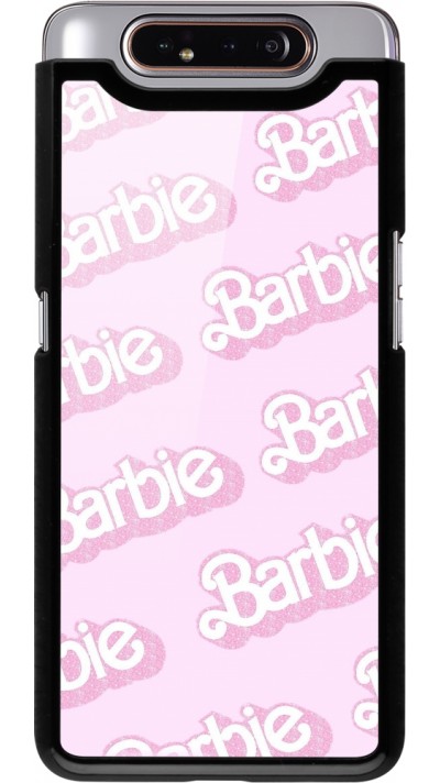 Samsung Galaxy A80 Case Hülle - Barbie light pink pattern