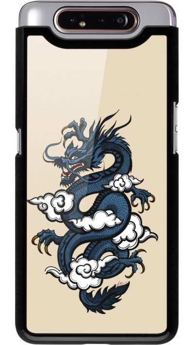 Samsung Galaxy A80 Case Hülle - Blue Dragon Tattoo