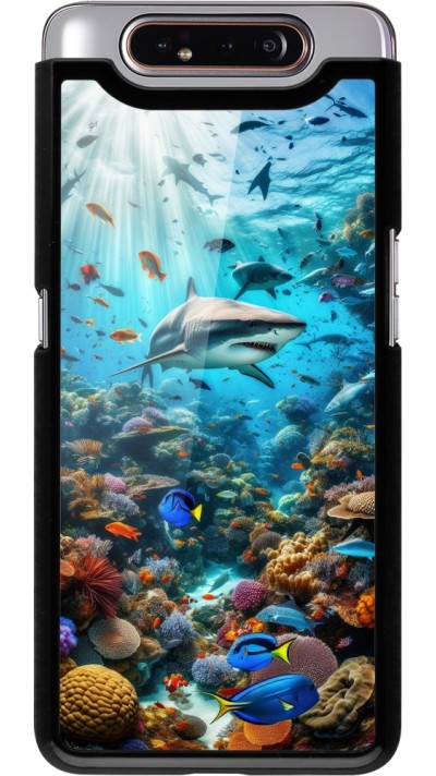 Samsung Galaxy A80 Case Hülle - Bora Bora Meer und Wunder