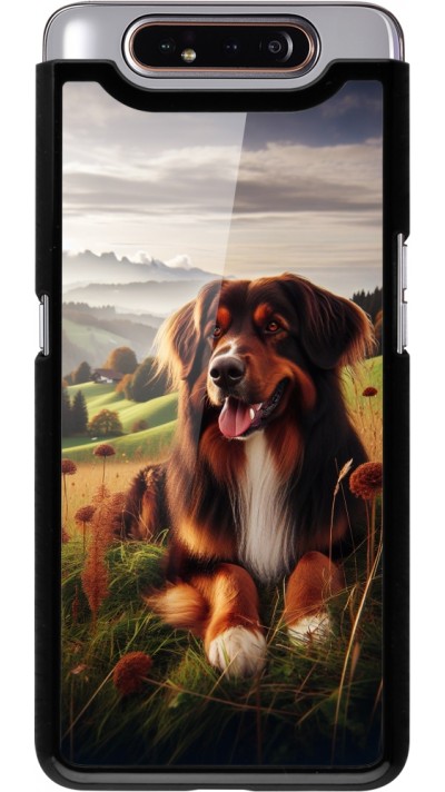 Samsung Galaxy A80 Case Hülle - Hund Land Schweiz