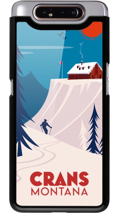 Samsung Galaxy A80 Case Hülle - Crans-Montana Cabane