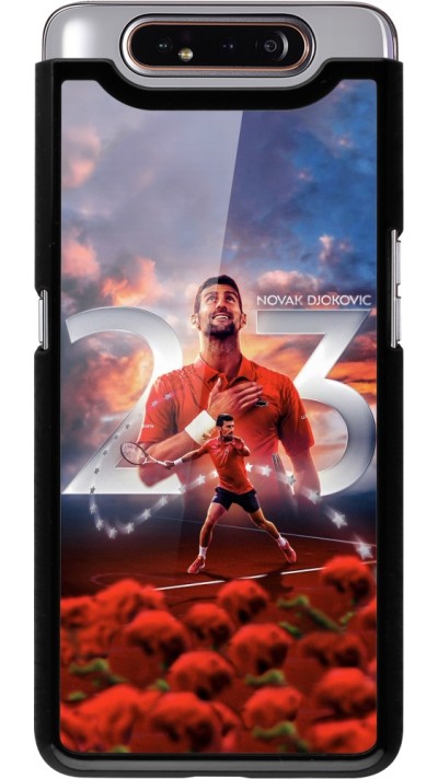 Samsung Galaxy A80 Case Hülle - Djokovic 23 Grand Slam