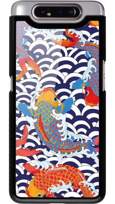 Samsung Galaxy A80 Case Hülle - Easter 2023 japanese fish