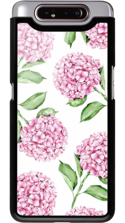 Samsung Galaxy A80 Case Hülle - Easter 2024 pink flowers