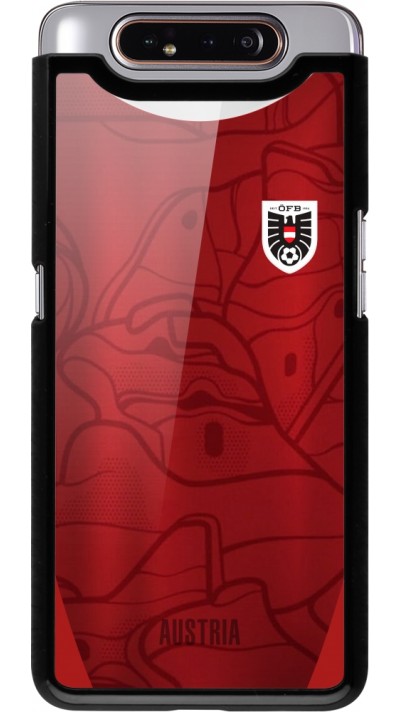 Coque Samsung Galaxy A80 - Maillot de football Autriche personnalisable