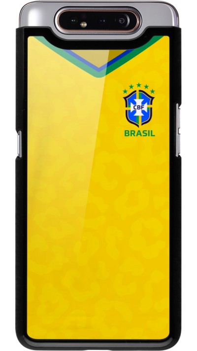 Samsung Galaxy A80 Case Hülle - Brasilien 2022 personalisierbares Fußballtrikot