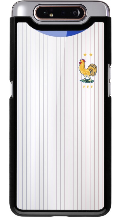 Coque Samsung Galaxy A80 - Maillot de football France Extérieur personnalisable