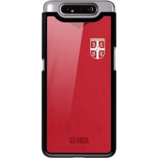 Samsung Galaxy A80 Case Hülle - Serbien 2022 personalisierbares Fussballtrikot