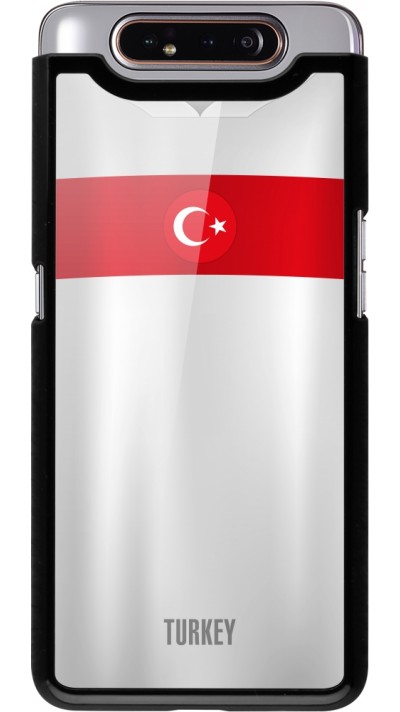 Coque Samsung Galaxy A80 - Maillot de football Turquie personnalisable