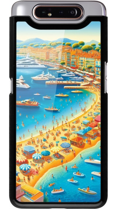 Samsung Galaxy A80 Case Hülle - French Riviera People