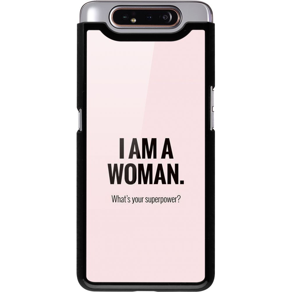 Hülle Samsung Galaxy A80 - I am a woman