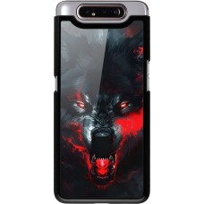 Samsung Galaxy A80 Case Hülle - Halloween 2024 mad werewolf