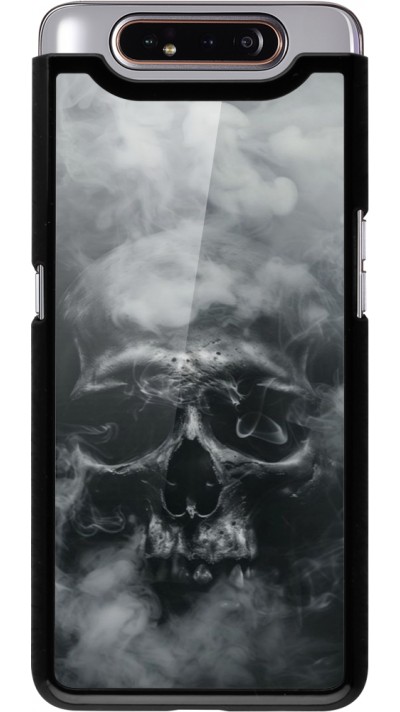 Samsung Galaxy A80 Case Hülle - Halloween 2024 smoky skull