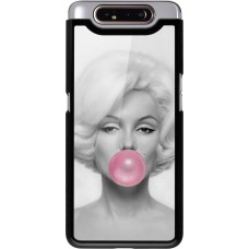 Hülle Samsung Galaxy A80 - Marilyn Bubble