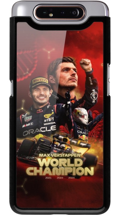 Samsung Galaxy A80 Case Hülle - Max Verstappen Champion 2023