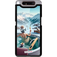 Samsung Galaxy A80 Case Hülle - Berg Glamour Whirlpool