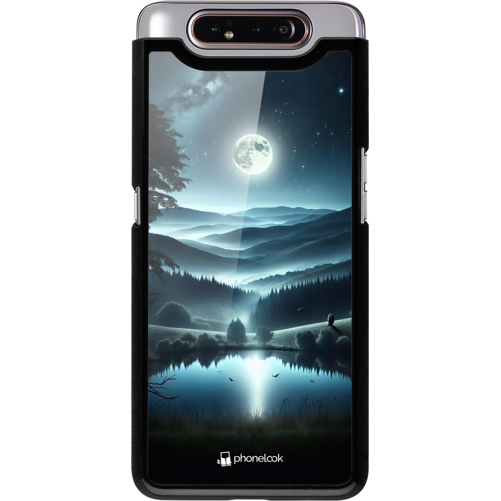 Samsung Galaxy A80 Case Hülle - Ansicht des Nachthimmels