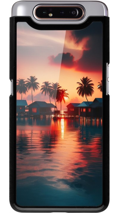 Samsung Galaxy A80 Case Hülle - Paradies Malediven