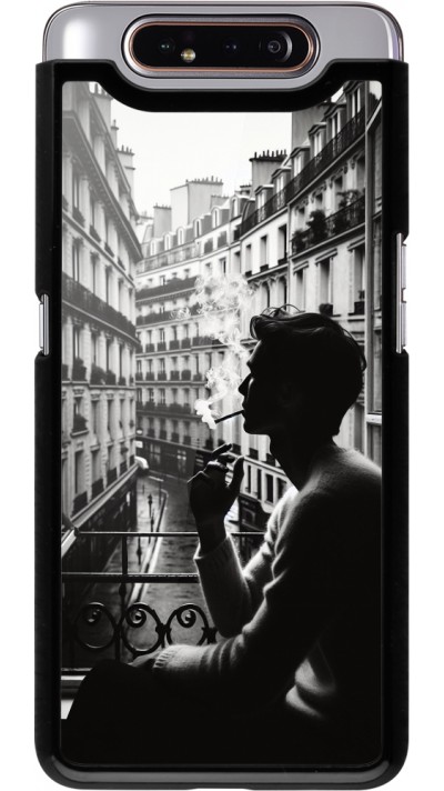 Samsung Galaxy A80 Case Hülle - Parisian Smoker