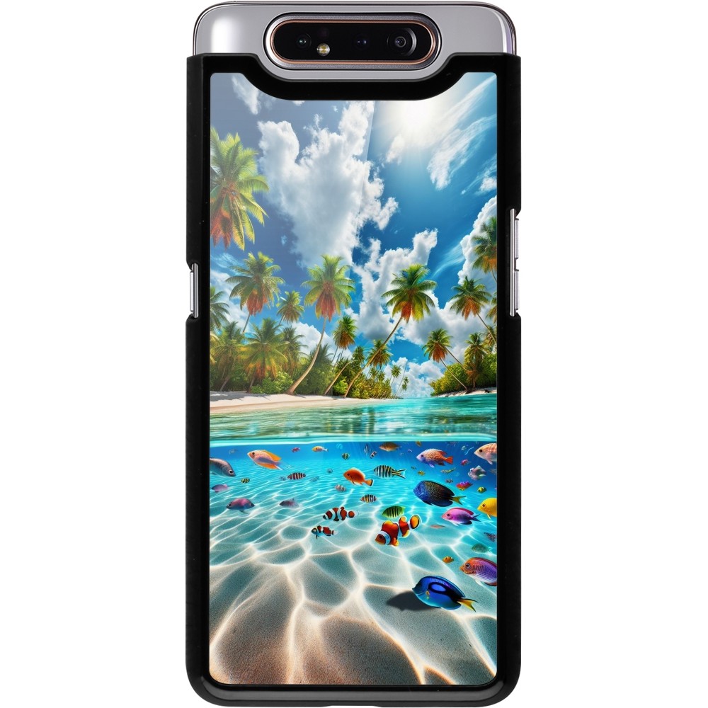 Samsung Galaxy A80 Case Hülle - Strandparadies