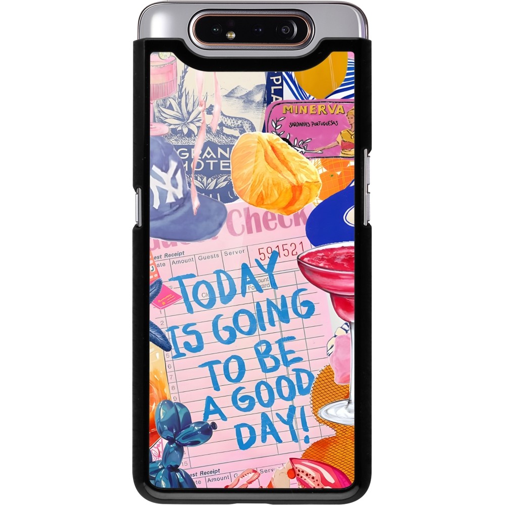 Samsung Galaxy A80 Case Hülle - Preppy Today is Going to be a good day