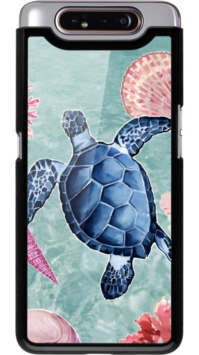 Samsung Galaxy A80 Case Hülle - Preppy Turtle