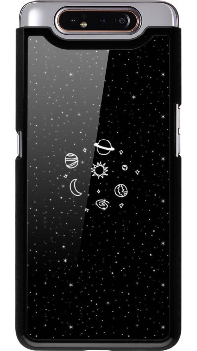 Hülle Samsung Galaxy A80 - Space Doodle