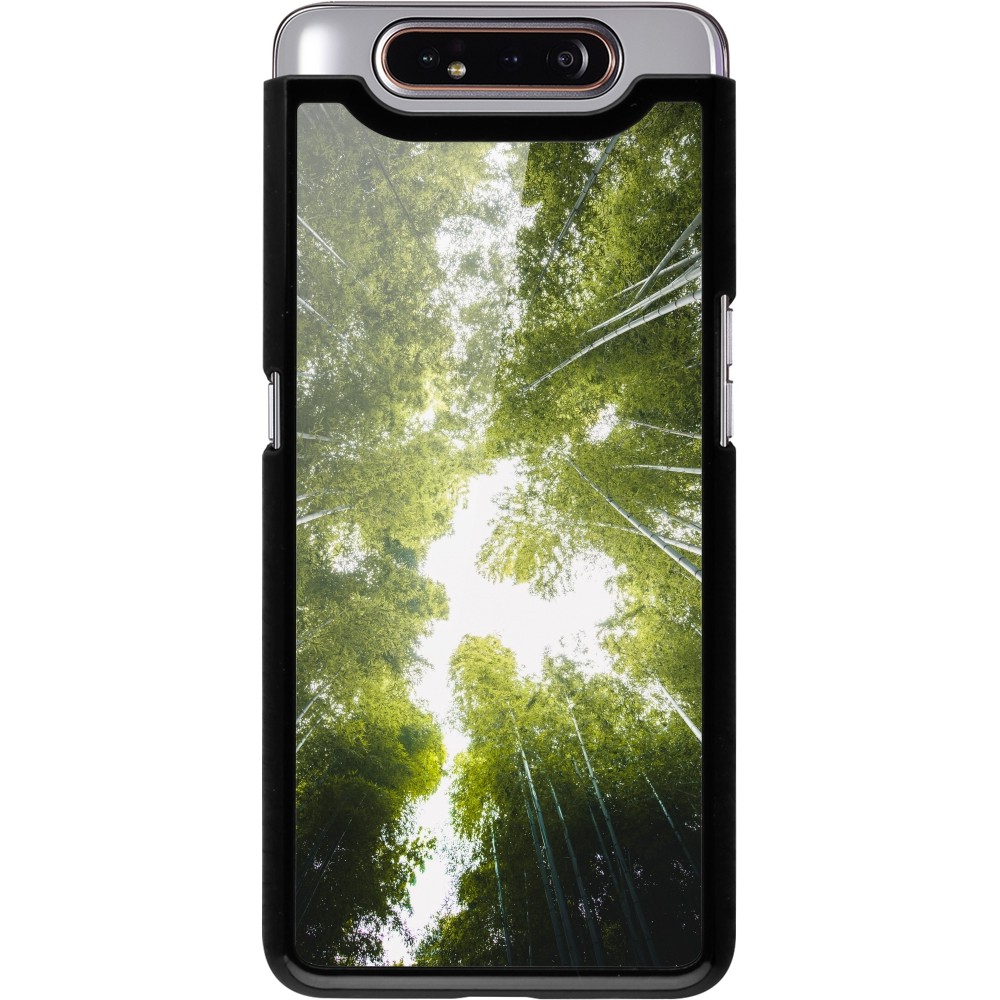 Samsung Galaxy A80 Case Hülle - Spring 23 forest blue sky