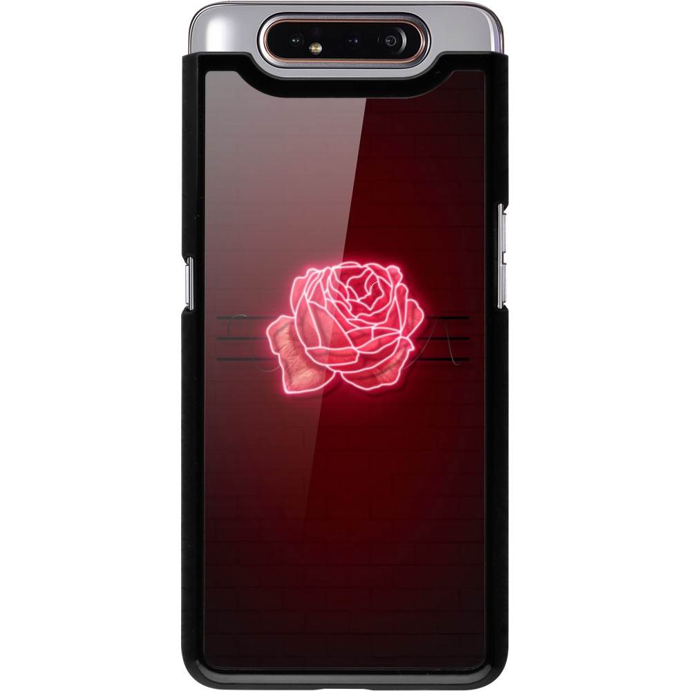 Samsung Galaxy A80 Case Hülle - Spring 23 neon rose